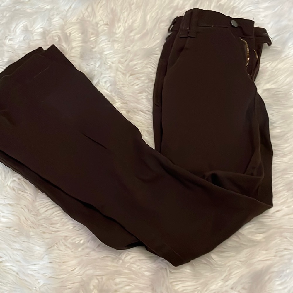 Amazon brown flared jeans